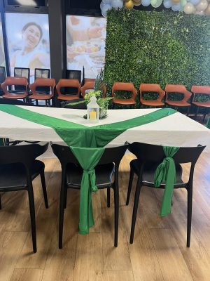 Chair Bows Green