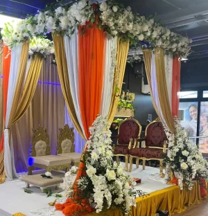 Wedding Setup For 120 Guests