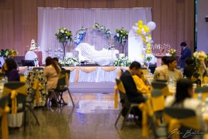 Baby Shower White & Yellow Theme