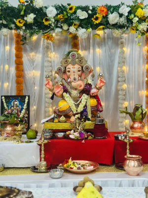 Special You Decorazione Da Parete Indiana – Pannello Decorativo Puja, Lohri E Rajasthani – Sfondo Etnico Fatto A Mano